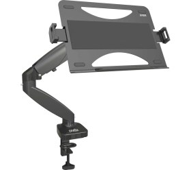 Resim Exvega Ayarlanabilir Kollu Aliminyum Laptop Standı Vesa Bağlantılı 