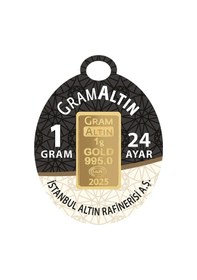 Resim İstanbul Altın Rafinerisi 24 Ayar Külçe Altın 1 G 