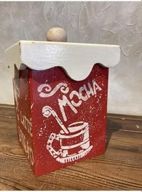 Resim wowocraft Kutu Kahve Desenli Karışık 10 x 15 