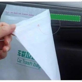 Resim Uslucan Alışveriş Pratik Su Geçirmez Oto Araba Çöp Poşeti 20 Adet 