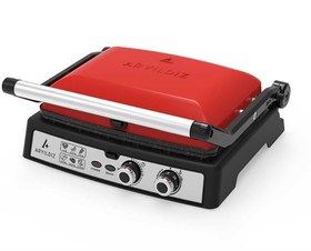 Resim Aryıldız Multi Grill Tost Makinesi Ar256701 Kırmızı 