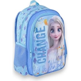 Resim Frozen Lisanslı Kız Çocuk Beslenme Çantası, Beslenme Kutusu Kız Çocuk Okul Çantası Ilkokul 