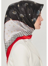Resim Armine Özel Nostalji Serisi Twill İpek Eşarp Modelleri 8517D-09 