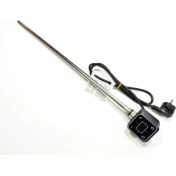 Resim Sern 600W Antresit Renk Kare Dijital HP013 Model Havlupan Isıtıcı Rezistans 230 V / L:550 mm 