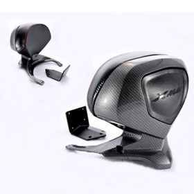 Resim Yamaha Xmax 250-300 Sırt Dayama Sisybar Carbon 2018-2021 