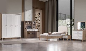 Resim Bohem Genç Odası Takımı - 4 Kapaklı 