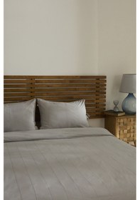 Resim Karaca Home Carmine %100 Pamuk Çift Kişilik Nevresim Takımı Gri Gri 