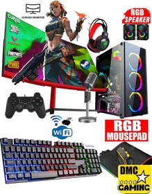 Resim DMC N290 (GTA 5) I5-3470,16gb Ram,500gb Hdd,256gb Ssd,4gb Gt740,24''curved Oyuncu Masaüstü Bilgisayar 