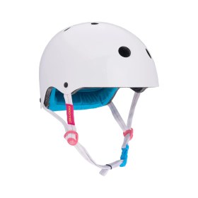 Resim Pro Tec Low Pro Certified Santa Cruz Signature Gloss White Kask L/xl 