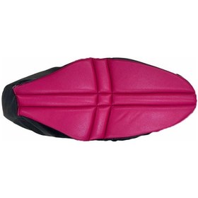 Resim Honda Sh 125 2024 - 2025 Uyumlu Konfor Hava Destekli Koltuk Kılıfı Minder Pembe Siyah 