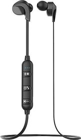 Resim LENOVO LECOO ES204 KABLOSUZ BLUETOOTH MİKROFONLU KULAK İÇİ KULAKLIK SİYAH 