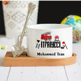 Resim Itfaiyeci Lüks Fincan Seti 