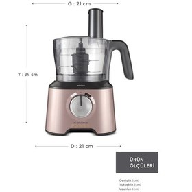 Resim Karaca Mastermaid Power 10 in1 2000 W Mutfak Robotu 