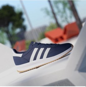 Resim Adidas Run 70s 2.0 Erkek Spor Ayakkabı Ih8586 Mavi 