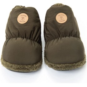 Resim Peluche Haki Erkek Ev Terliği 25E-A2 - 2 