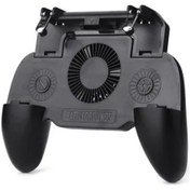 Resim Sr 4000 Ma -w11+ Pugb Mobil Oyun Denetleyicisi Free Fire Pubg Mobil Joystick Gamepad Metal L1r1 Ios Android Cep Telefon 