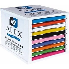 Resim Alex Schoeller Fon Kartonu 25 X 35 160 Gr 100'lü-açık Mavi 
