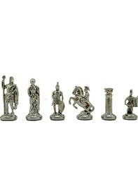 Resim Satranç Taşı İsteyene Gifthome Orta Metal Parlak Rom 