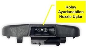 Resim Ön Cam Sağ Fiskiye Memesi Isıtmalı 8J0955988G VW Passat CC ile uyumlu 2013-2017 