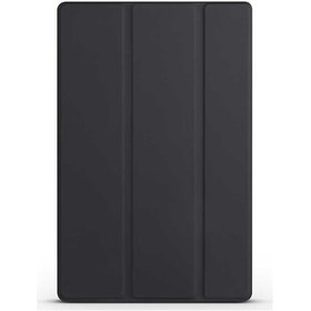 Resim Huawei Honor Pad 8 İksp Smart Cover Standlı 1-1 Kılıf - Siyah Siyah 