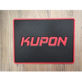 Resim İB GLOBAL Kupon Kırmızı Torpido Kaydırmaz Ped #4 