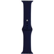 Resim Watch Ultra 49mm Band Serisi Klasik Kordon Silikon Strap Kayış-Midnight Blue 