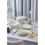Resim Aryıldız Luminous 60 Parça Porselen Yemek Takımı Ar259771 Renkli 