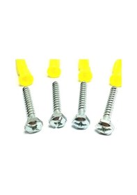 Resim Plastik Dübel + Vida Yıldız + Anahtar Uç 100 Adet 4455 
