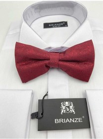Resim Brianze Bordo Melanj Desen Papyon Bordo 