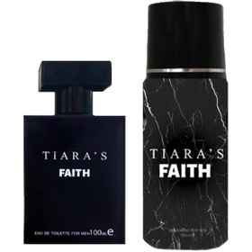 Resim Tiaras Edt Men 100 ml Faith - 150ml Body Mist 