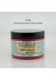 Resim Cadence Very Chalky Home Decor Ch28 Crimson Kırmızı 150Ml 
