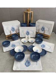 Resim Keramika Takım Yemek Blue Magıc Siera 32 Parça 12 Kişilik 
