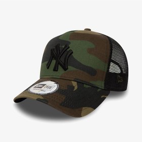 Resim New Era New York Yankees Kamuflaj Çocuk Yeşil Şapka Düz 12745564 Yeşil 