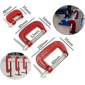 Resim Aybastılı Işkence Seti G Tipi 3lü - Mengene Seti 