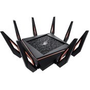 Resim ASUS ROG Rapture GT-AX11000 4804Mbps 4 Port 1.8 GHz İşlemci 1GB Ram Modem Router 