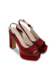 Resim Deery Kadın Bordo Abiye Ayakkabı - Sm229zbrdm01 Bordo 