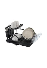 Resim Primanova Bianka Paslanmaz Alüminyum İki Katlı Bulaşıklık - Siyah Siyah 