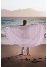 Resim Favora Peştamal Plaj Havlusu 90x140 - Pembe 