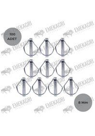 Resim Emek Ticaret Yaylı Pim 8 Mm 100 Adet 
