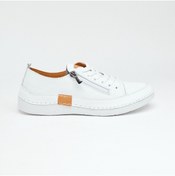 Resim Derinet Günlük Hakiki Deri Kadın Sneaker 