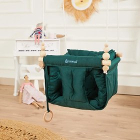 Resim Konfor Bebek Salıncak - Koyu Yeşil 