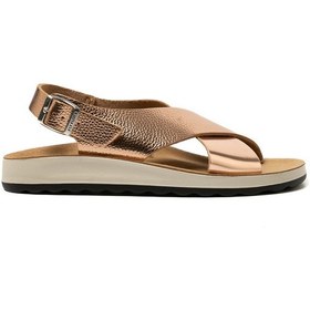 Resim Sneaker Günlük Kadın 77 G61 Zc Fly Flot Sandal 6488-dark Gold Dark Gold Koyu Altın 