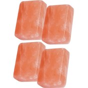 Resim 4 Adet Büyük Boy Himalaya Tuzu Sabunu Pembe 200-300 Gr Arası 