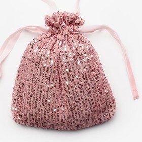 Resim Pembe Sıralı Pullu Kız Çocuk Çanta - Pembe / Tek Ebat 