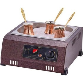 Resim Işıkgaz Bakır 3 Fincan Kapasiteli Elektrikli Set Üstü Kumda Kahve Makinesi 