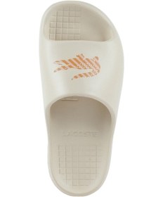 Resim Lacoste Croco 2.0 Evo Kadın Bej Terlik 751cfa0037.157 Beyaz 