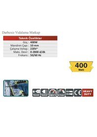 Resim Cmc Tools Cmc Darbesiz Matkap 