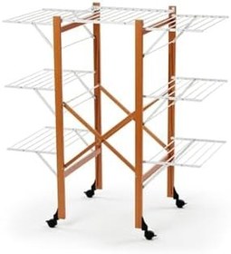 Resim Kiraz Ağacı Renk Ahşap Çamaşır Kurutma 