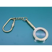 Resim Pirinç Büyüteç Anahtarlık 