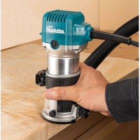 Resim Makita RT0702C El Freze Makinesi Alüminyum Gövde ile Dayanıklı ve Hassas Kullanım için 